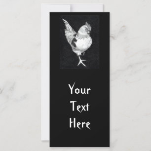 ROOSTER : PENCIL, CARTE DE RACK