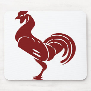 Rooster Poultry Chicken Animal Farm Bird Mousepad