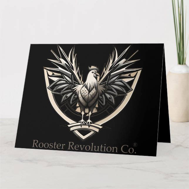 Rooster RevolutionWeber: Gegen das System Karte (Vorderseite)