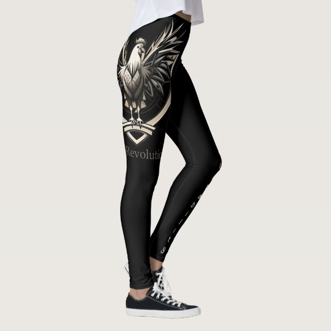 Rooster RevolutionWeber: Gegen das System Leggings (Rechts)