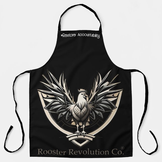 Rooster RevolutionWeber: Gegen das System Schürze (Vorderseite)