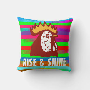 ROOSTER RISE & SHINE KISSEN