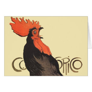 Rooster Steinlen Cocorico