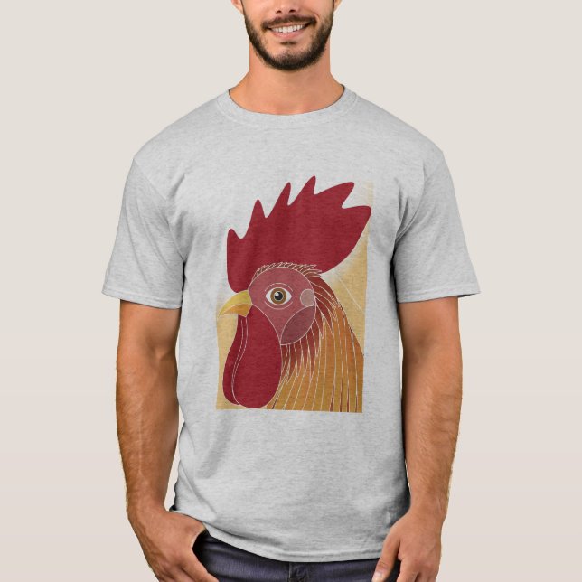 Rooster-T - Shirt (Vorderseite)