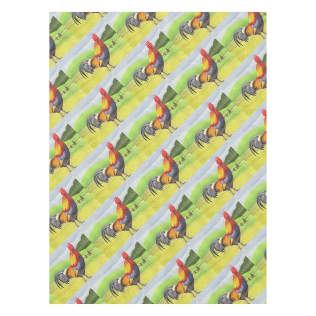 Rooster Tischdecke (Vorderseite)