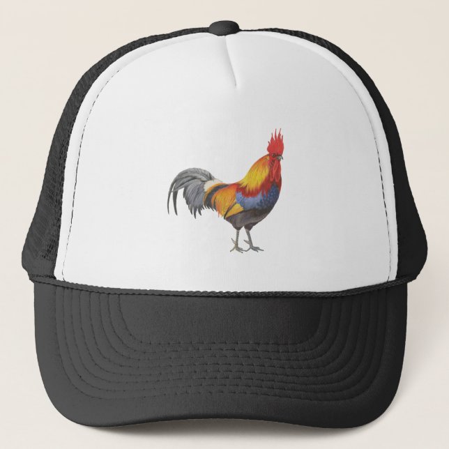 Rooster Truckerkappe (Vorderseite)