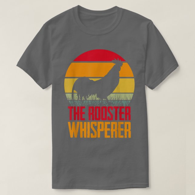Rooster Whisperer Farm Rooster Chicken Lover Farme T-Shirt (Design vorne)