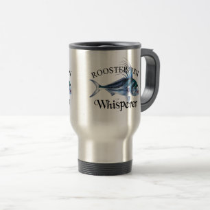 Roosterfish Whisperer Licht gefärbt Reisebecher