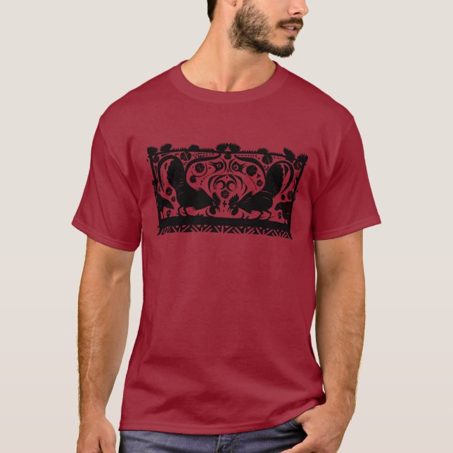 Roosters of Dutch Arts & Crafts T-Shirt (Vorderseite)