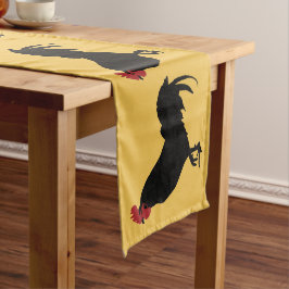 Roosters Table Runner Kurzer Tischläufer