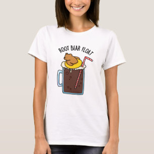 Root Bear Float Lustiger Root Beer Witz T-Shirt