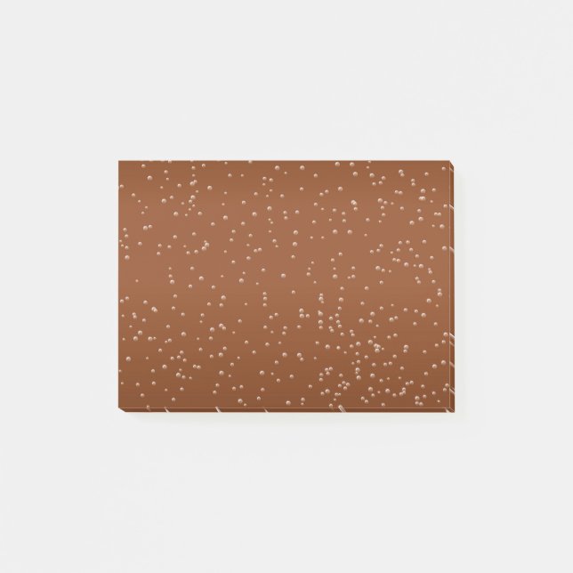 Root Bee mit winzigen Bläschen Kunst Post-it Klebezettel (Vorderseite)