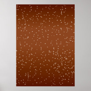 Root Bee mit winzigen Bläschen Kunst Poster