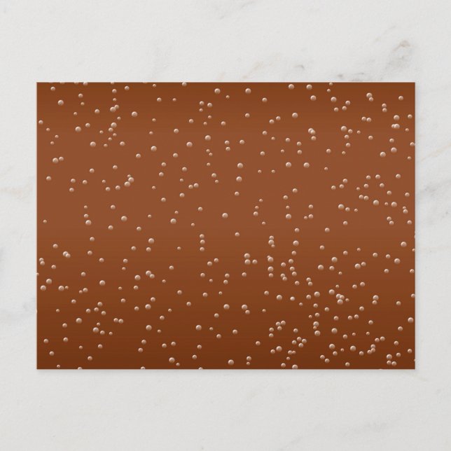 Root Bee mit winzigen Bläschen Kunst Postkarte (Vorderseite)