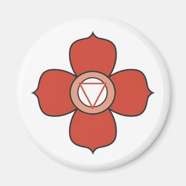 Root Chakra Magnet (Vorne)