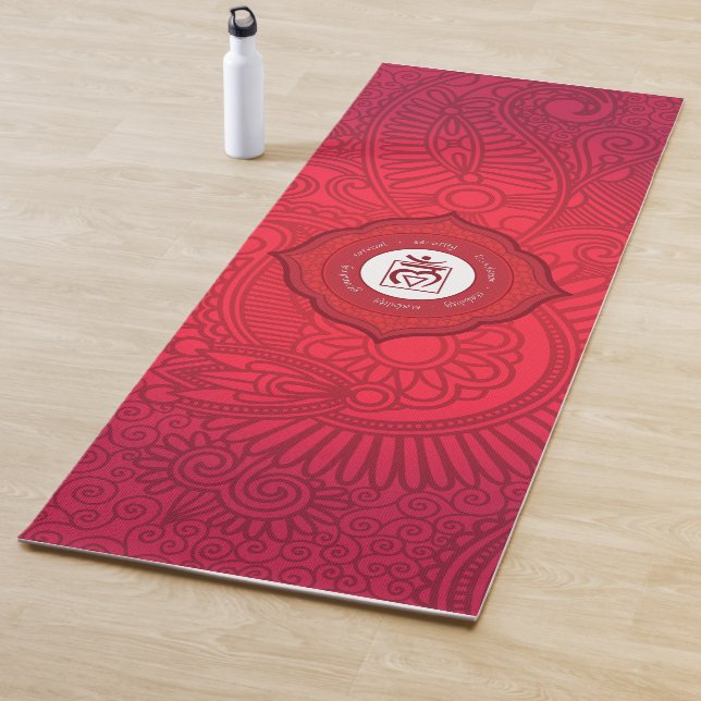 Root Chakra Yoga Mat - 08p Yogamatte (Beispiel)