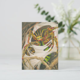 Root Spider Postkarte