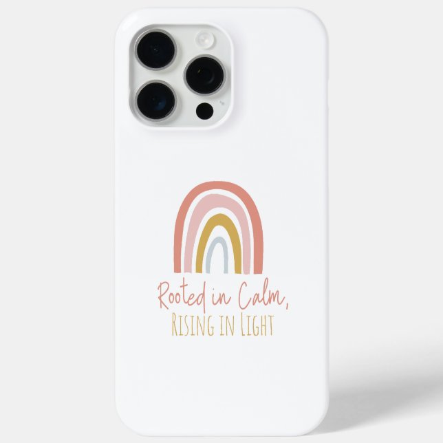 Rooted in Calm Phone Case - Tranquil Nature Inspir (Rückseite)