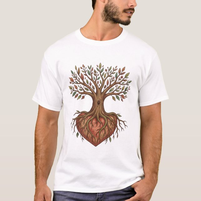 Rooted in Nature T-Shirt (Vorderseite)