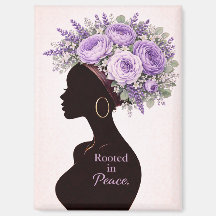 Rooted in Peace Inspirational Magnet 