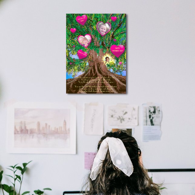 Rooted Liebe: Glücklicher Muttertag Poster (Von Creator hochgeladen)