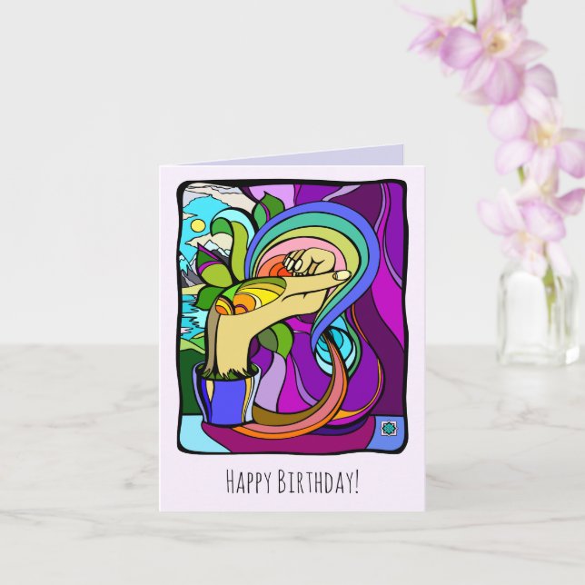 Rooted Potenzial Karte (Orchidee)