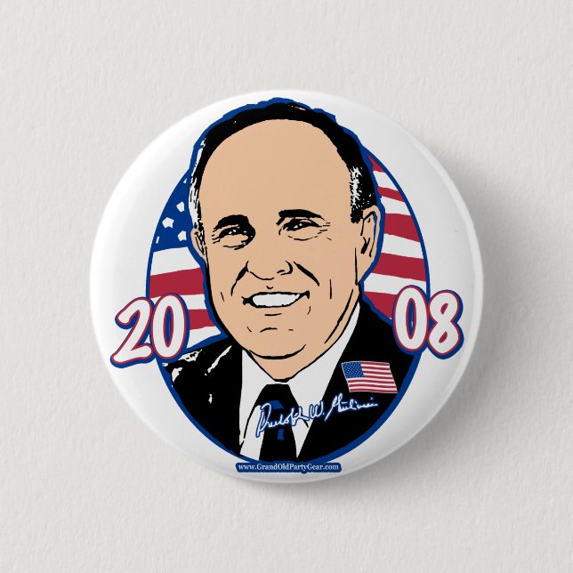 Rootin Rudy Knopf Button (Vorderseite)
