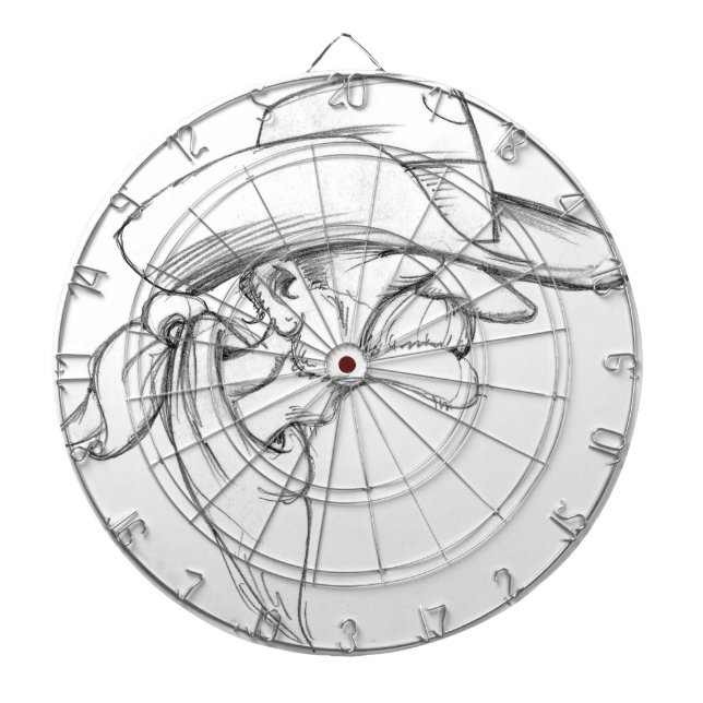 Rootin Tootin Prospector Dartscheibe (vorne)