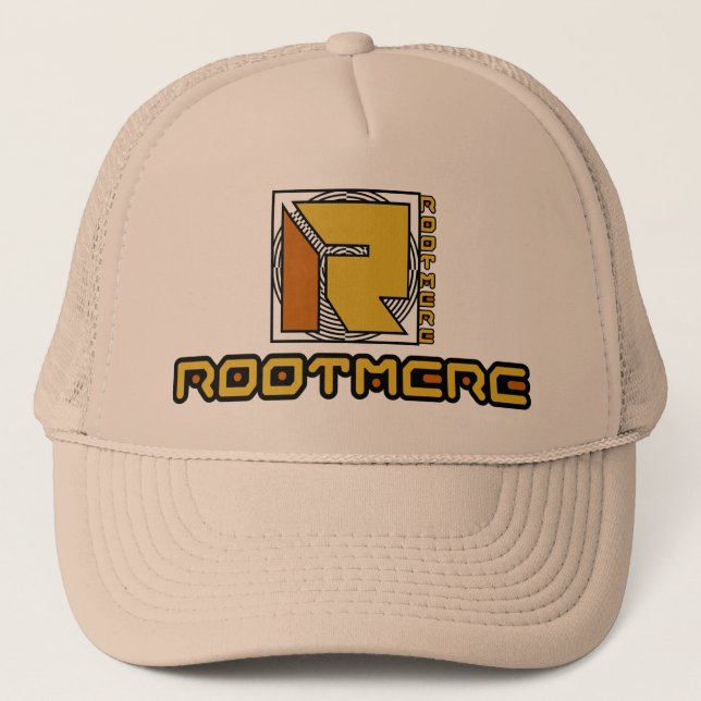 Rootmere Music Trucker Hat Truckerkappe (Vorderseite)