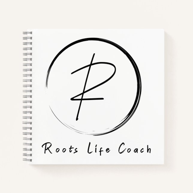 Roots Life Coach Notebook Notizbuch (Vorderseite)