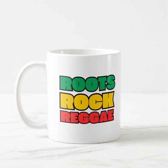 Roots Rock Reggae Coffee Mug Kaffeetasse (Links)
