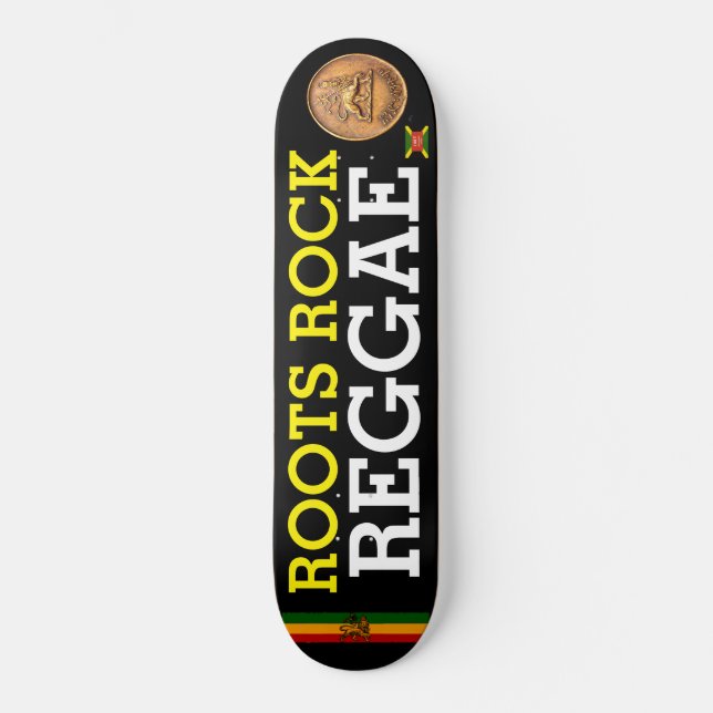 ROOTS ROCK REGGAE Skateboard (Vorderseite)