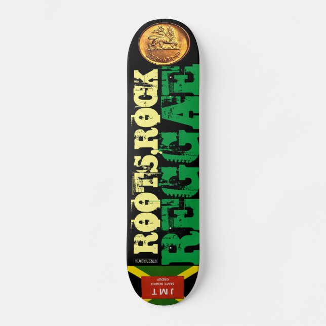 ROOTS ROCK REGGAE Skateboard (Vorderseite)