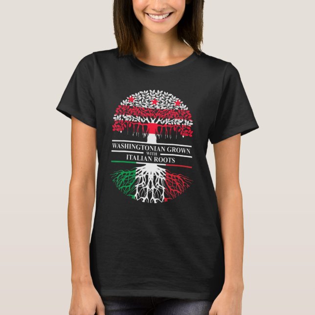 Roots Washington D C I T-Shirt (Vorderseite)