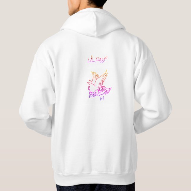 Ropa de lil peep hoodie (Rückseite)