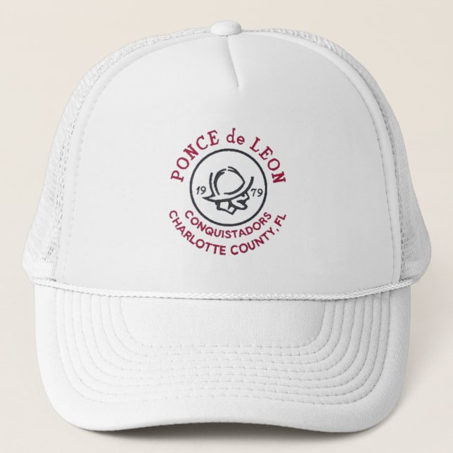 ROPC White Cap Truckerkappe (Vorderseite)