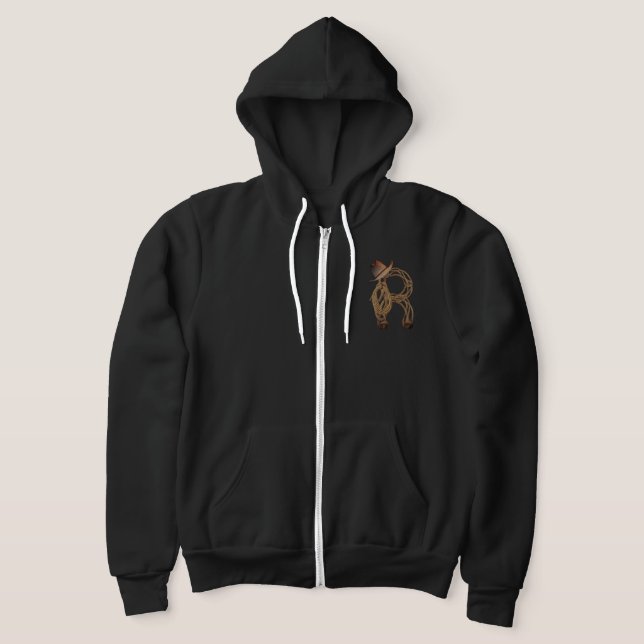 Rope Letter - R Hoodie (Ablage )