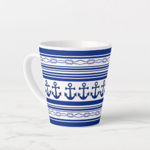 Ropings und Streifen Milchtasse