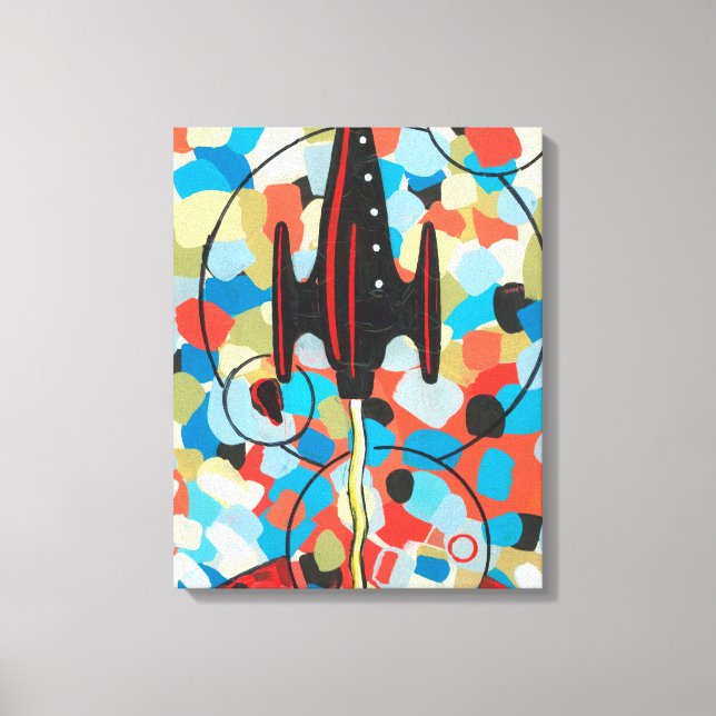 Roquette no 92 - Impression de toile (Recto)