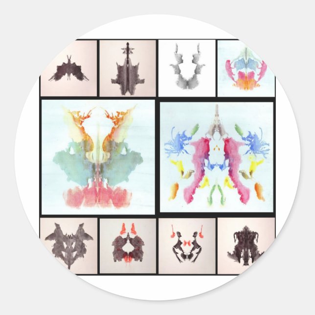 Ror All Coll Seven Runder Aufkleber (Vorderseite)