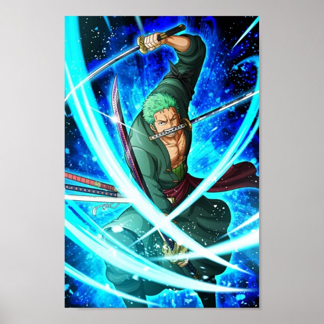 Roronoa Zoro ein Stück Poster (Vorne)