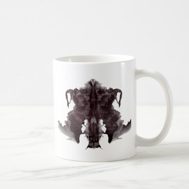 Rorschach Fleck 4 Kaffeetasse (Rechts)