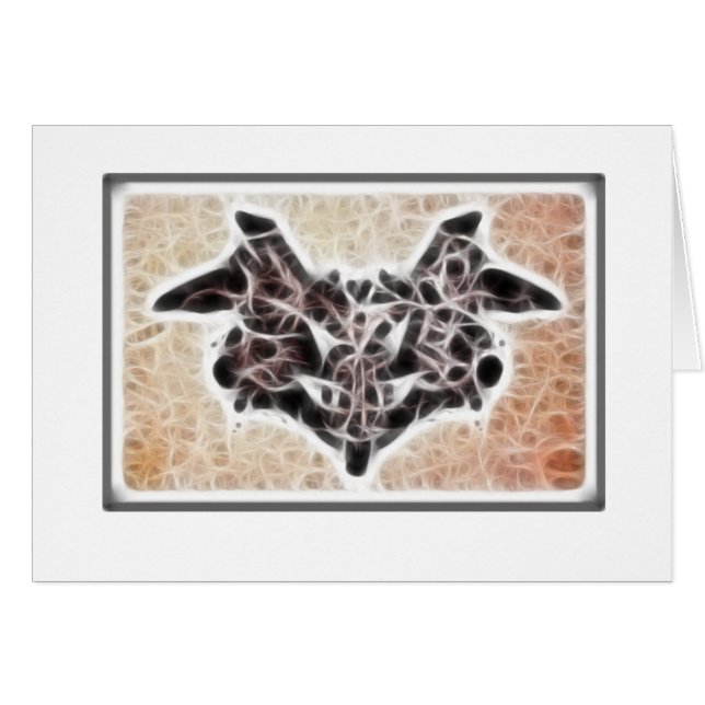 Rorschach Fraktal 1 (Vorderseite (Horizontal))