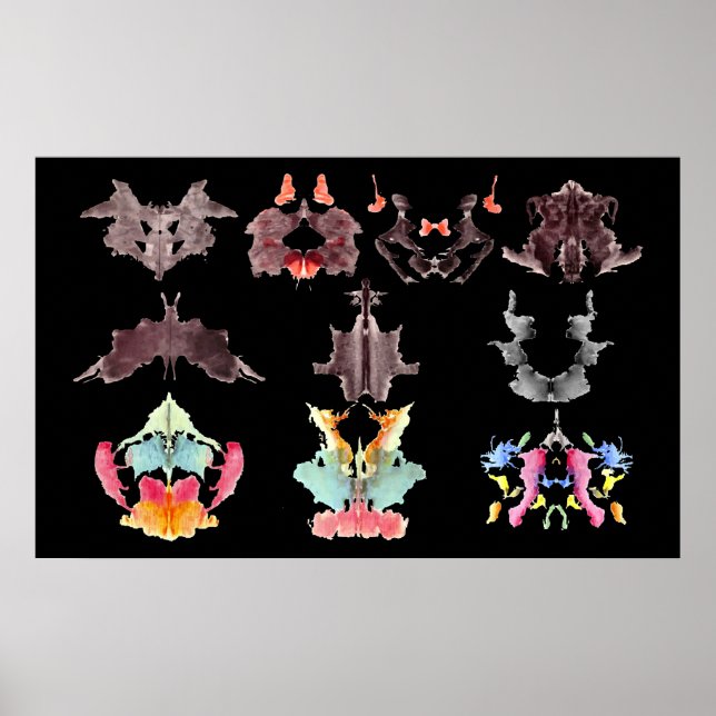 Rorschach Ink Blots Poster (Vorne)
