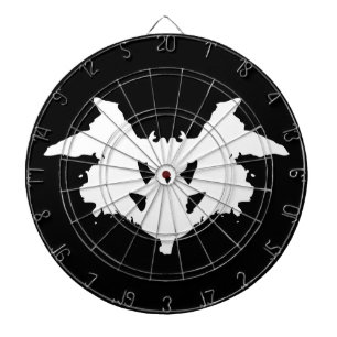 Rorschach Inkblot Dartscheibe