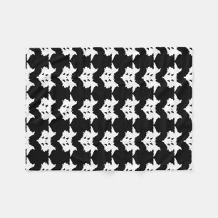 Rorschach Inkblot Fleecedecke