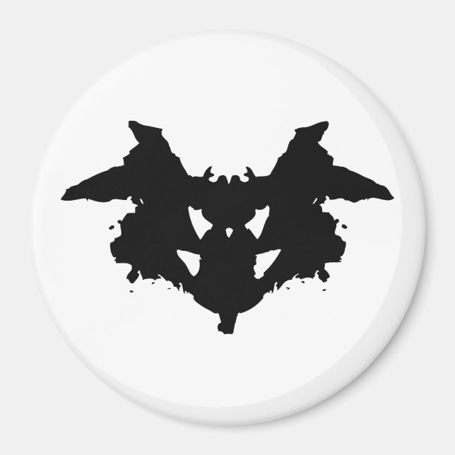 Rorschach Inkblot Magnet (Vorne)