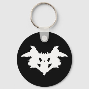 Rorschach Inkblot Schlüsselanhänger