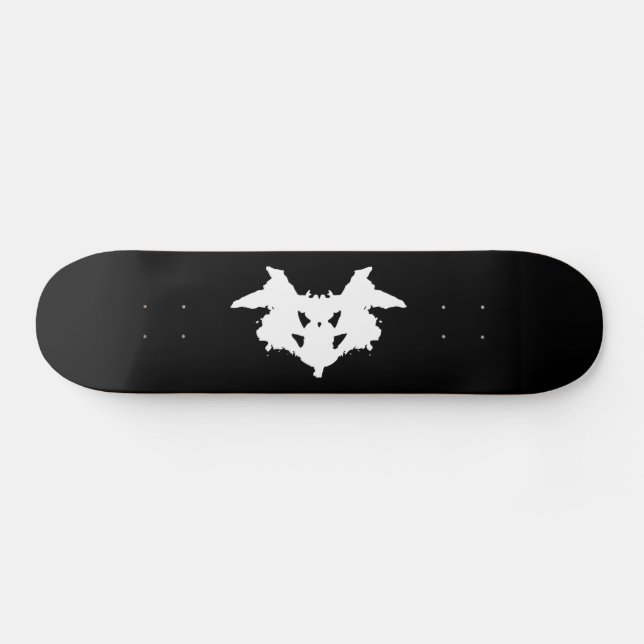 Rorschach Inkblot Skateboard (Horizontal)