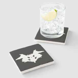 Rorschach Inkblot Steinuntersetzer